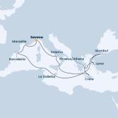 Italy, Turkey, Greece, Malta, Spain, France