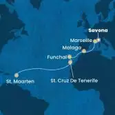 Italy, France, Spain, Madeira , Canary Islands, Antilles