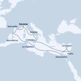 Italy, Cyprus, Egypt, Malta, Spain, France