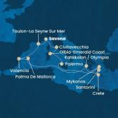 Italy, Spain, Balearic Islands, Greece