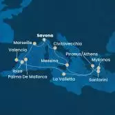 Italy, Greece, Malta, Balearic Islands, Spain, France