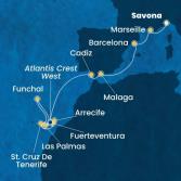 Italy, France, Spain, Canary Islands, Madeira 