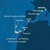 Italy, France, Spain, Canary Islands, Morocco, Madeira 