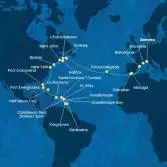 Italy, France, Spain, Gibraltar, The Azores, Canada, United States, Florida (USA), Dominican Republic, Antilles, Virgin Islands