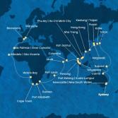 Australia, Japan, South Korea, Taiwan, China, Vietnam, Singapore, Malaysia, Sri Lanka, Maldives, Mauritius, South Africa