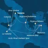 Greece, Malta, Italy