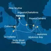 Greece, Malta, Italy