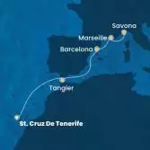 Canary Islands, Morocco, Spain, France, Italy