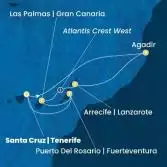 Canary Islands, Morocco, Spain