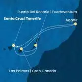 Canary Islands, Morocco, Spain