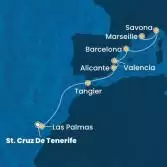 Canary Islands, Morocco, Spain, Italy, France