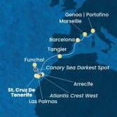 Canary Islands, Madeira , Morocco, Spain, France, Italy