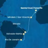 Canary Islands, Cape Verde, Brazil