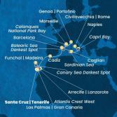 Canary Islands, Madeira , Spain, France, Italy
