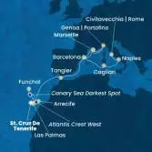 Canary Islands, Madeira , Morocco, Spain, France, Italy