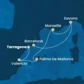 Spain, Balearic Islands, France, Italy