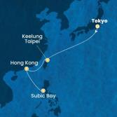 Japan, Taiwan, China, Philippines