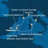 Spain, Balearic Islands, Italy, France