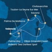 Spain, Italy, France, Balearic Islands