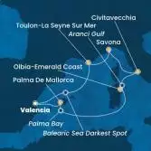 Spain, Balearic Islands, Italy, France
