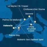 Spain, Italy, France, Balearic Islands