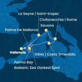 Spain, Italy, France, Balearic Islands