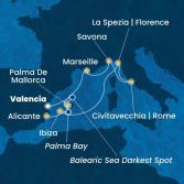 Spain, Balearic Islands, Italy, France