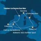 France, Spain, Balearic Islands, Italy