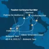 France, Spain, Balearic Islands, Italy