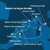 France, Spain, Balearic Islands, Italy