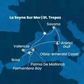 France, Italy, Spain, Balearic Islands