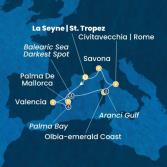 France, Balearic Islands, Spain, Italy