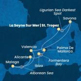 France, Italy, Spain, Balearic Islands