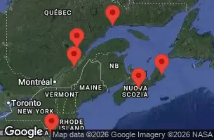 EXPLORA III - trasa 8 nocy podróż z: Quebec City w dniu 15/10/2026 - Canada, Stati Uniti
