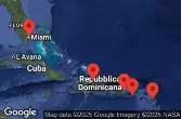 Porto Rico, Anguilla, Antigua e Barbuda, Isole Vergini americane, Rep. Dominicana, Stati Uniti