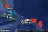 Stati Uniti, Isole Vergini americane, Antigua e Barbuda, Guadalupa, Saint-Barthélemy, Porto Rico