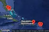 Porto Rico, Anguilla, Antigua e Barbuda, Saint Kitts e Nevis, Bahamas, Stati Uniti, Emirati Arabi Uniti