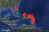 Porto Rico, Sint Maarten, Guadalupa, Grenada, Saint Lucia, Rep. Dominicana, Stati Uniti, Emirati Arabi Uniti
