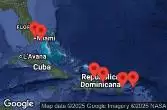 Stati Uniti, Rep. Dominicana, Porto Rico, Isole Vergini britanniche, Bahamas, Egitto