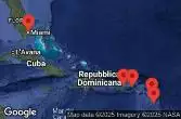 Stati Uniti, Isole Vergini americane, Antigua e Barbuda, Guadalupa, Porto Rico