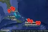 Porto Rico, Isole Vergini americane, Rep. Dominicana, Stati Uniti, Bahamas, Spagna