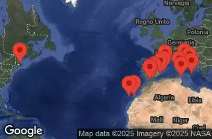 EXPLORA II - trasa 21 nocy podróż z: Barcelona w dniu 03/04/2025 - Spagna, Marocco, Gibilterra, Italia, Tunisia