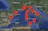 Italia, Tunisia, Spagna, Monaco, Francia, Turchia