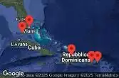Porto Rico, Anguilla, Isole Vergini americane, Rep. Dominicana, Stati Uniti, Barbados