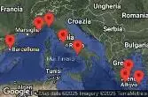 Spagna, Monaco, Italia, Grecia