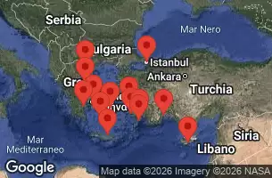 EXPLORA II - trasa 21 nocy podróż z: Piraeus (Athens) w dniu 09/11/2026 - Grecia, Turchia, Cipro