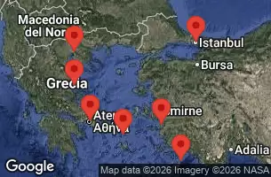 EXPLORA II - trasa 11 nocy podróż z: Piraeus (Athens) w dniu 19/11/2026 - Grecia, Turchia, Stati Uniti