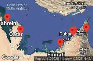EXPLORA II - trasa 8 nocy podróż z: Dubai w dniu 28/12/2026 - Emirati Arabi Uniti, Bahrein, Qatar, Porto Rico