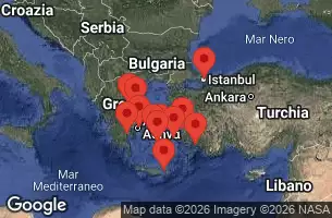EXPLORA II - trasa 15 nocy podróż z: Piraeus (Athens) w dniu 06/09/2027 - Grecia, Turchia, Spagna
