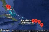 Porto Rico, Isole Vergini britanniche, Guadalupa, Saint-Barthélemy, Bahamas, Stati Uniti, Italia